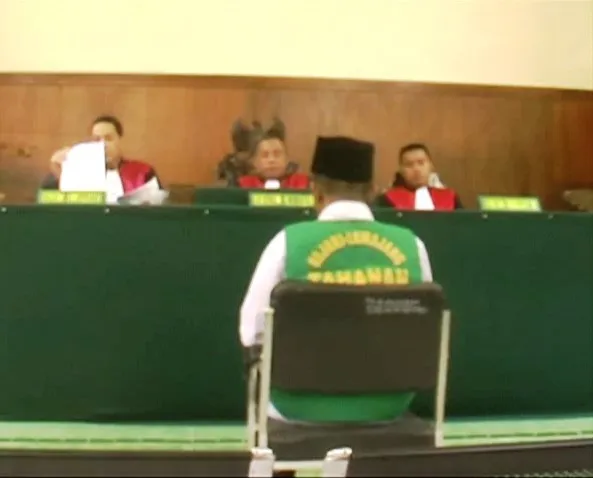 Beredar Isu Demo, Sidang Mantan Kades Pandan Arum Dijaga Ketat Polisi